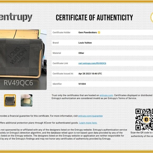 Louis Vuitton Terre Damier Geant Messenger Bag - Brown - Picture 3 of 15